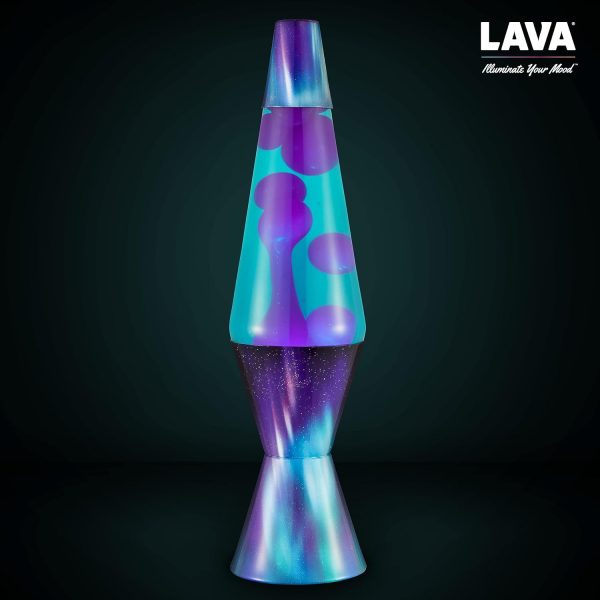 The Original Lava? Lamp - 14.5 Aurora Borealis ?C Classic Liquid Motion Lamp - Purple Wax and Blue Liquid - Item #2047 (Amazon Exclusive)