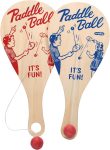 Schylling Paddle Ball - Classic Game Made with Real Wood - Ages 5 and Up - One Piece